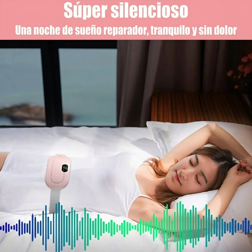 Cinturón Térmico Masajeador / Calor y vibración para tus cólicos