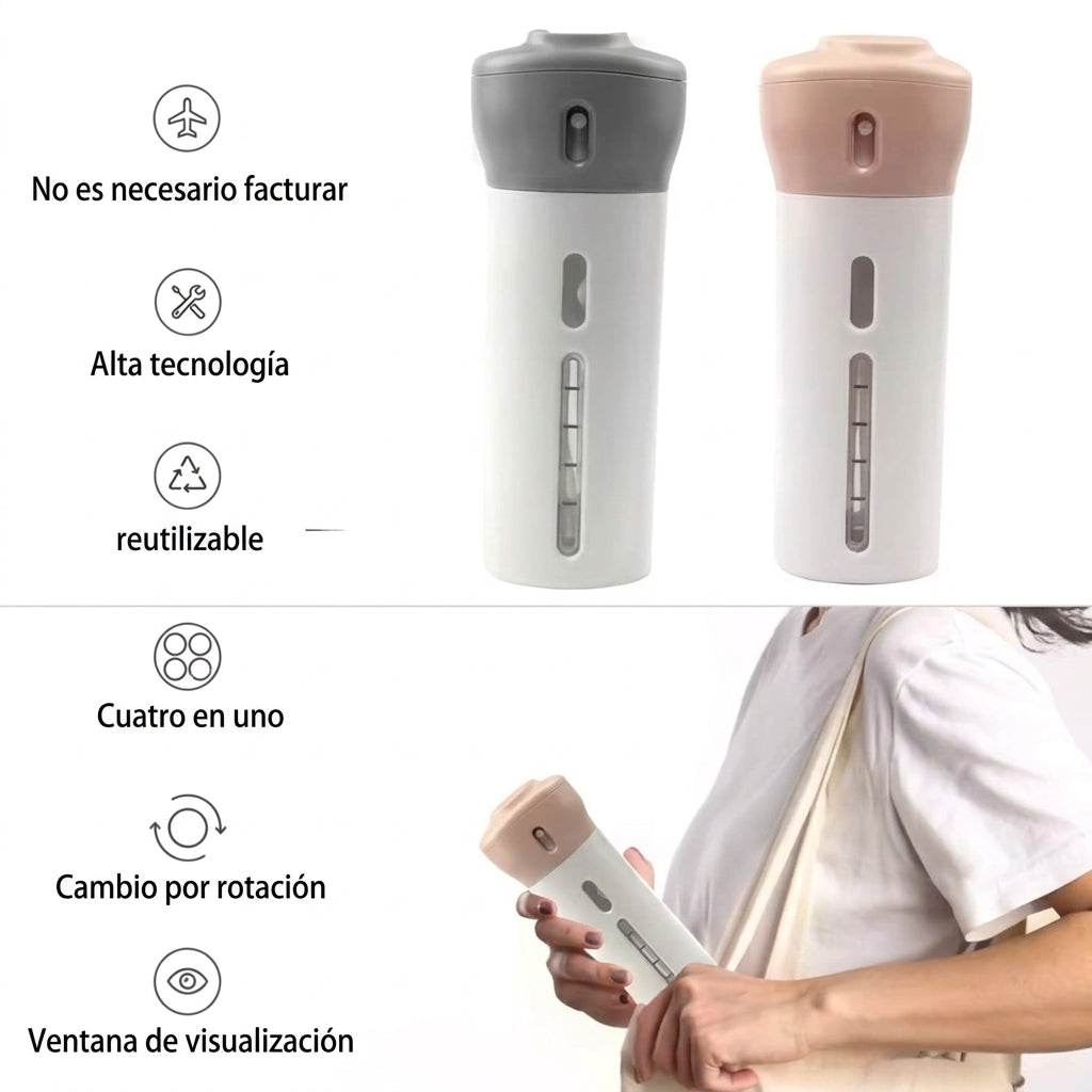 Kit Organizador 4 en 1 / Tu rutina completa en un solo giro