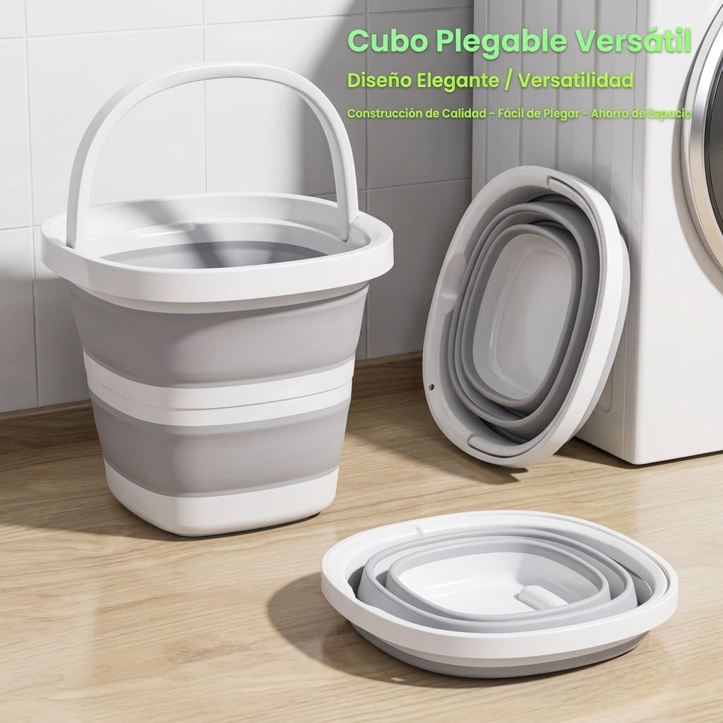 Balde plegable 10 litros