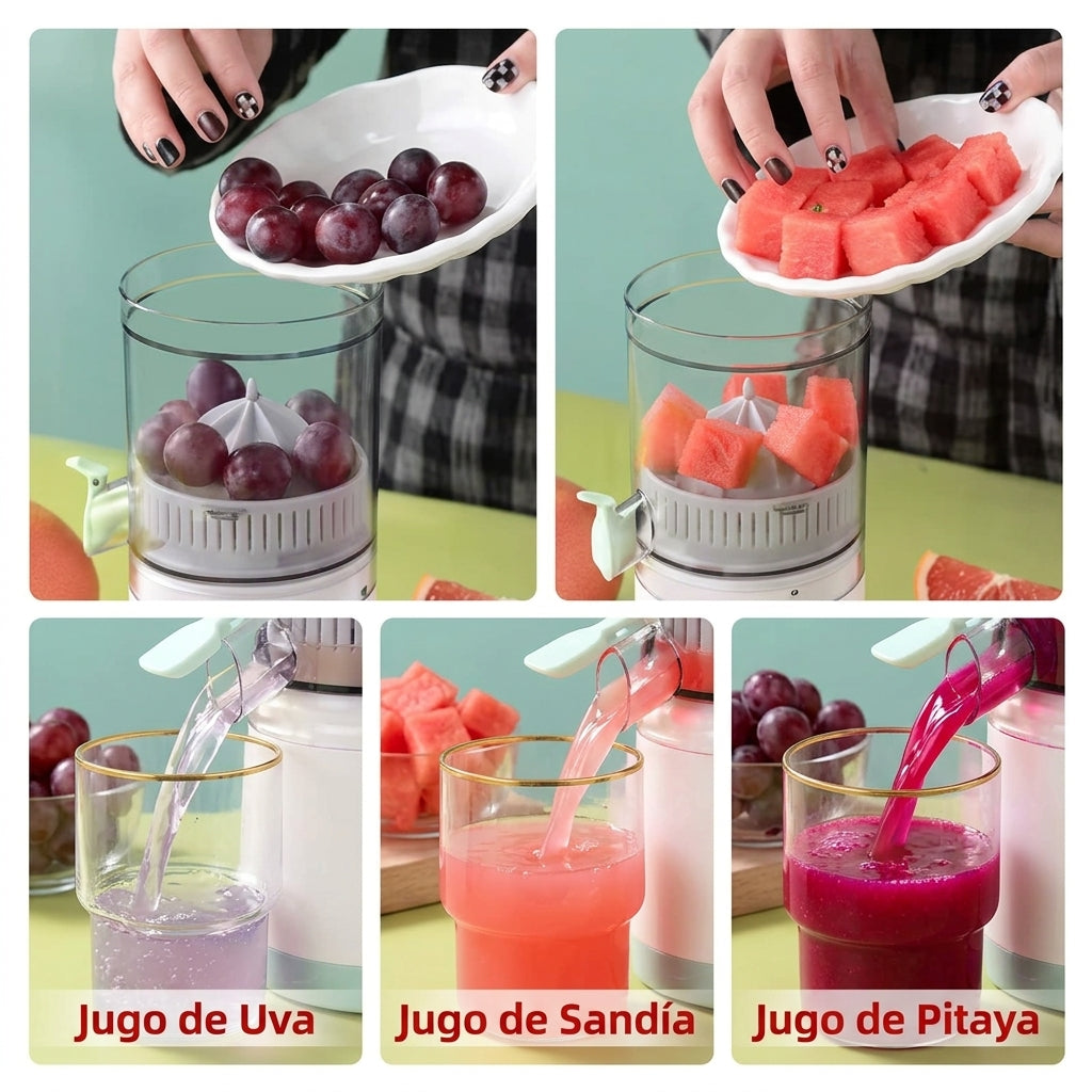 Exprimidor Eléctrico de Frutas / Jugo fresco en segundos
