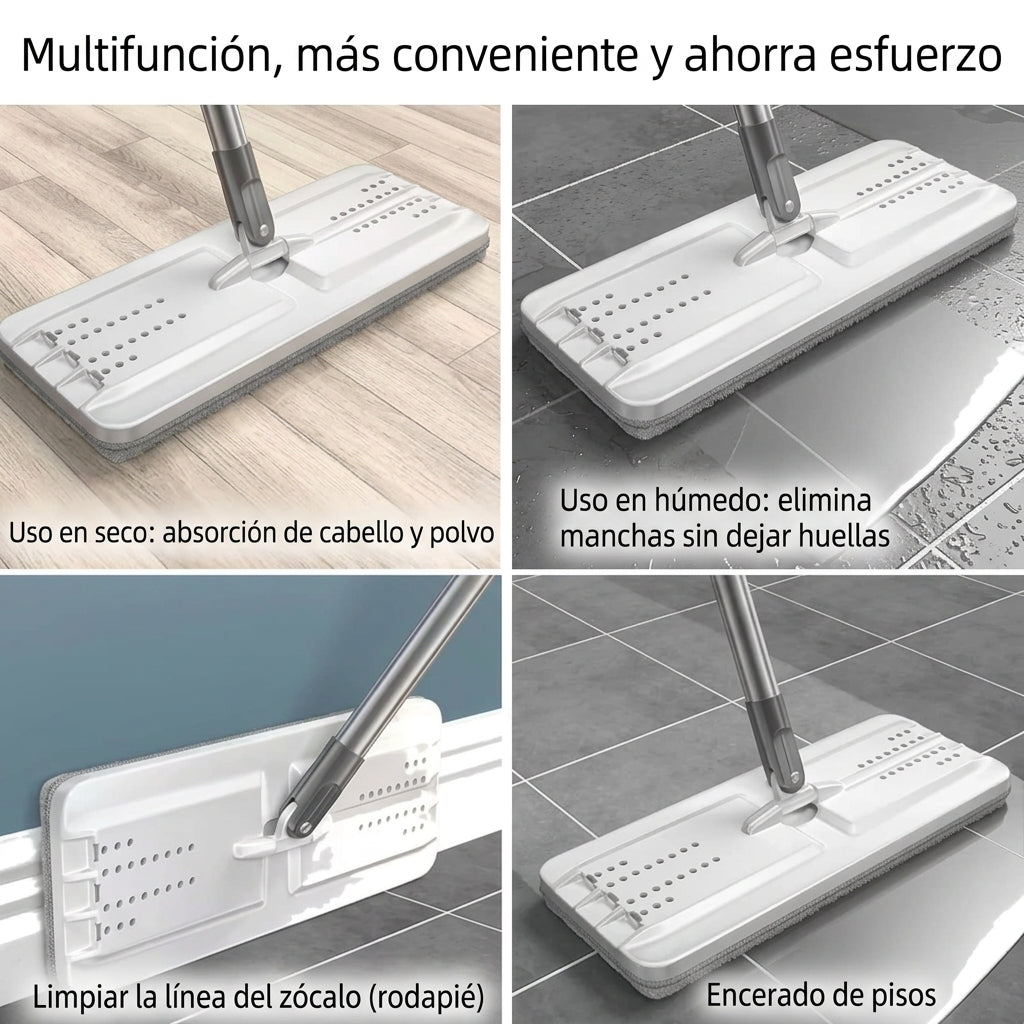 TRAPERO MICROFIBRA+BALDE+REPUESTO