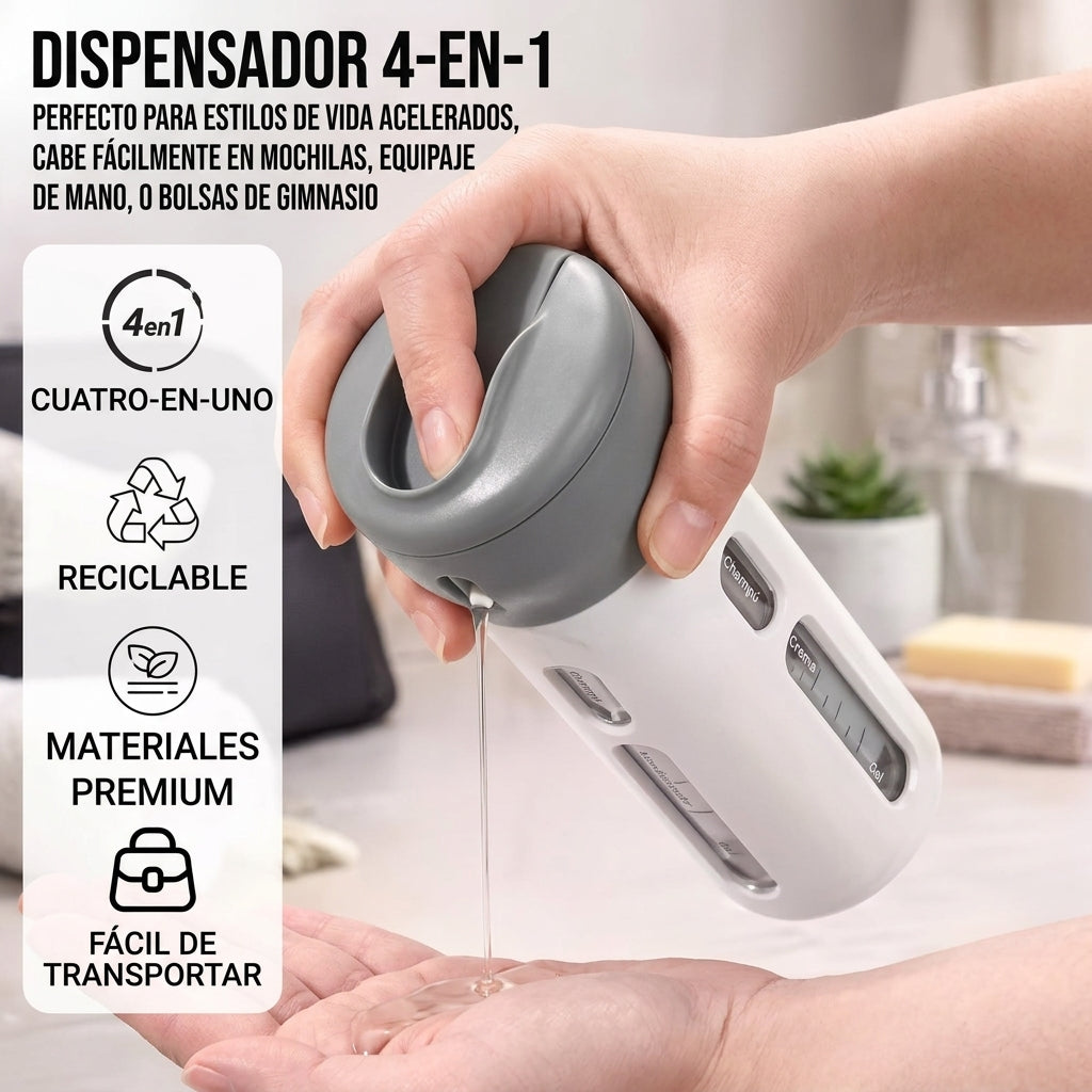 Kit Organizador 4 en 1 / Tu rutina completa en un solo giro