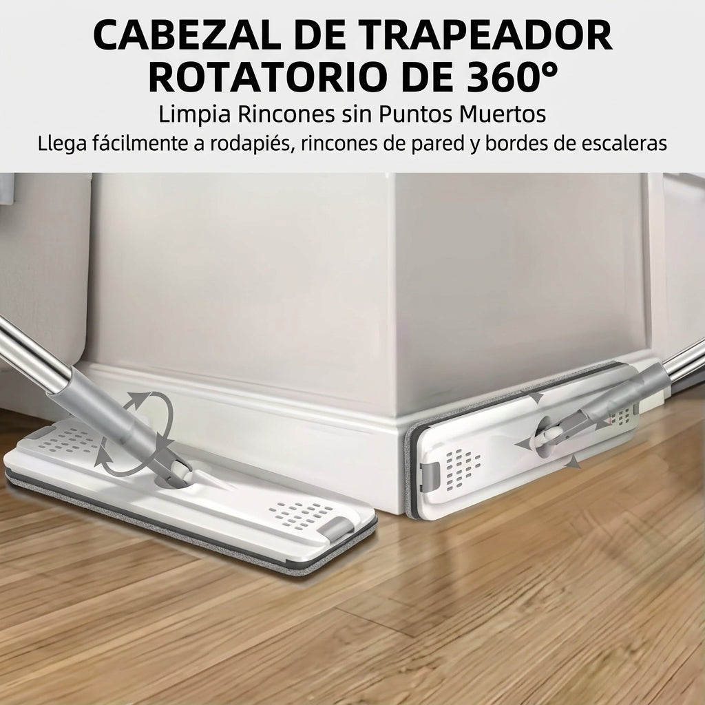 TRAPERO MICROFIBRA+BALDE+REPUESTO